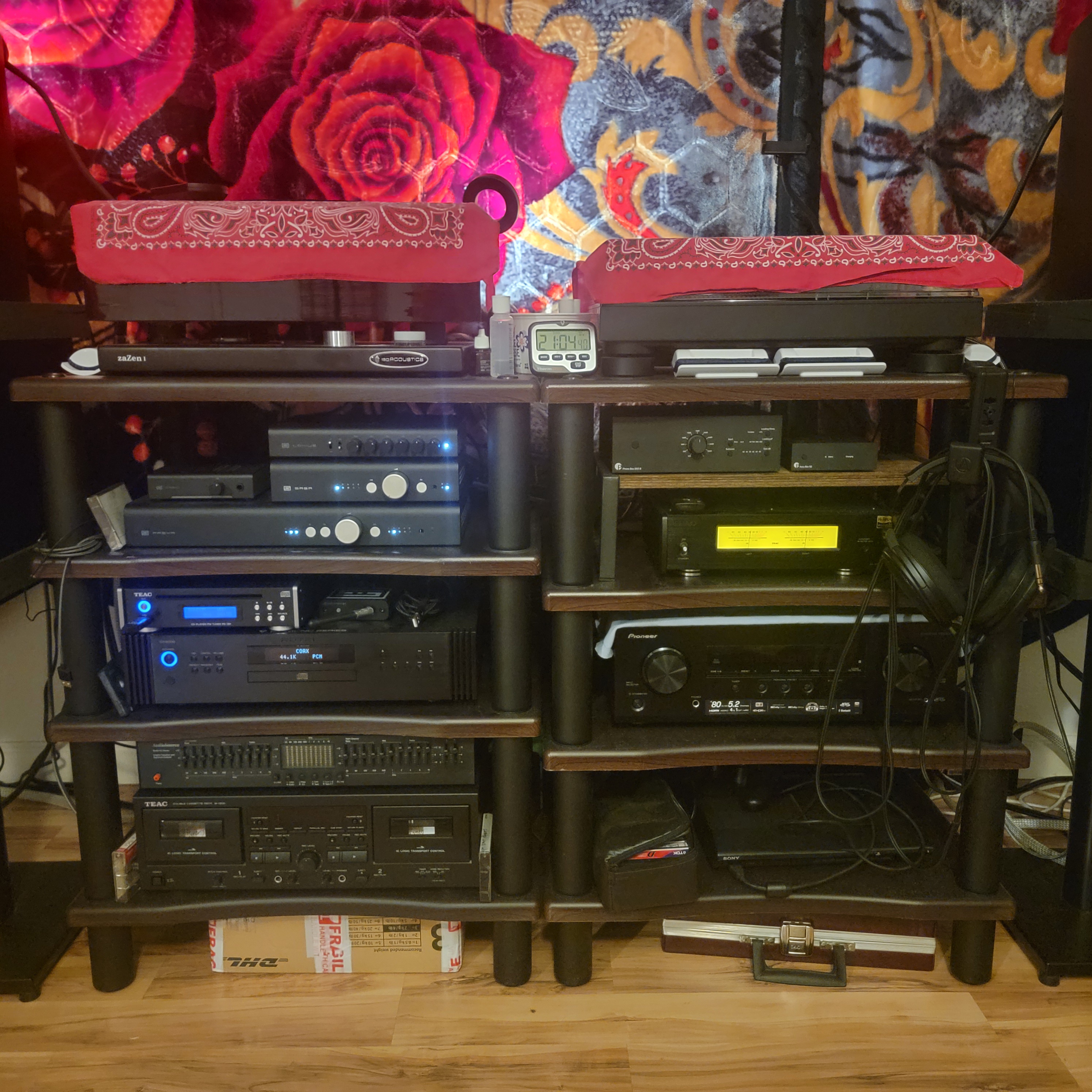 Check out my current rack setup - it's looking sharp!