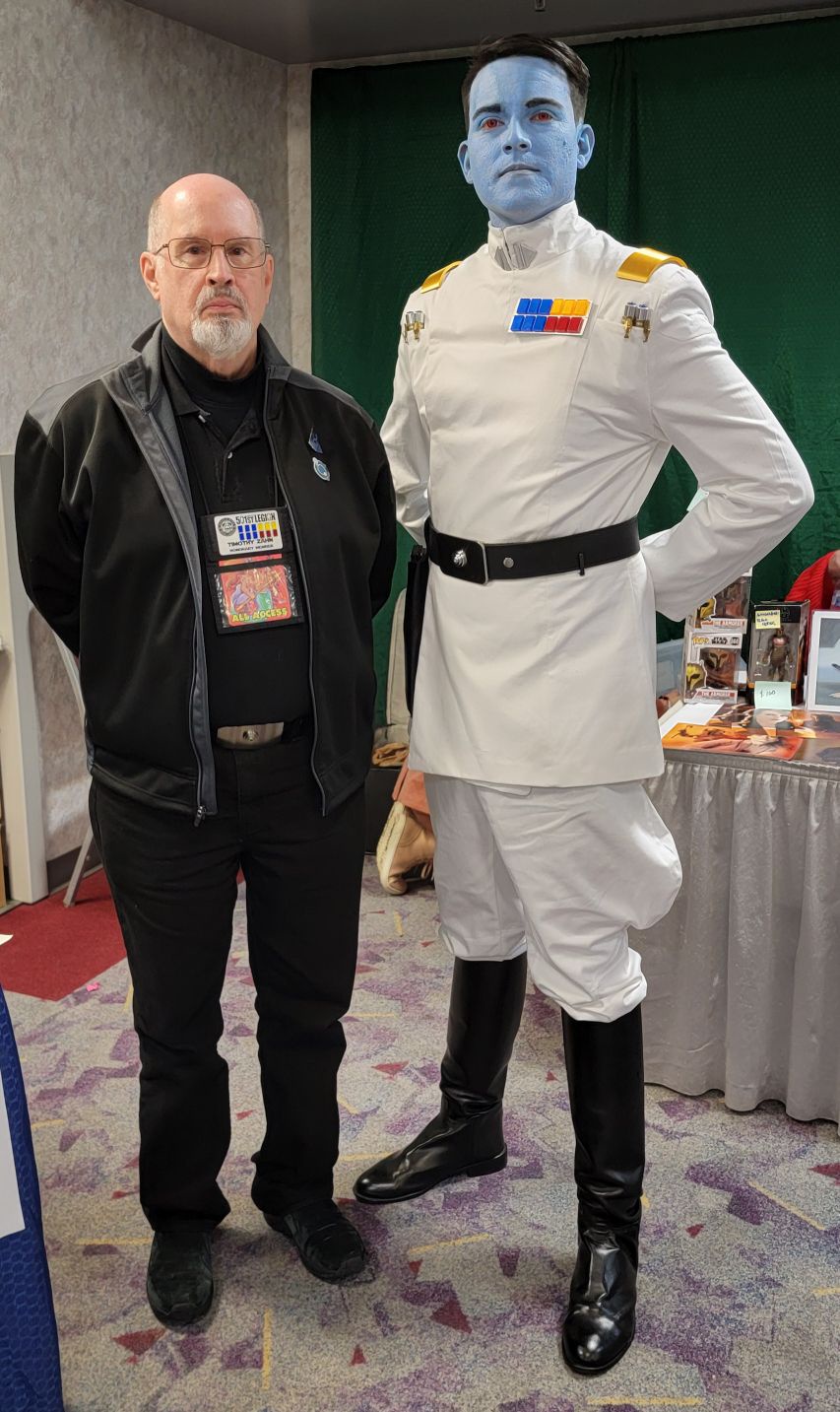 Timothy Zahn Meets Grand Admiral Thrawn at Pensacon