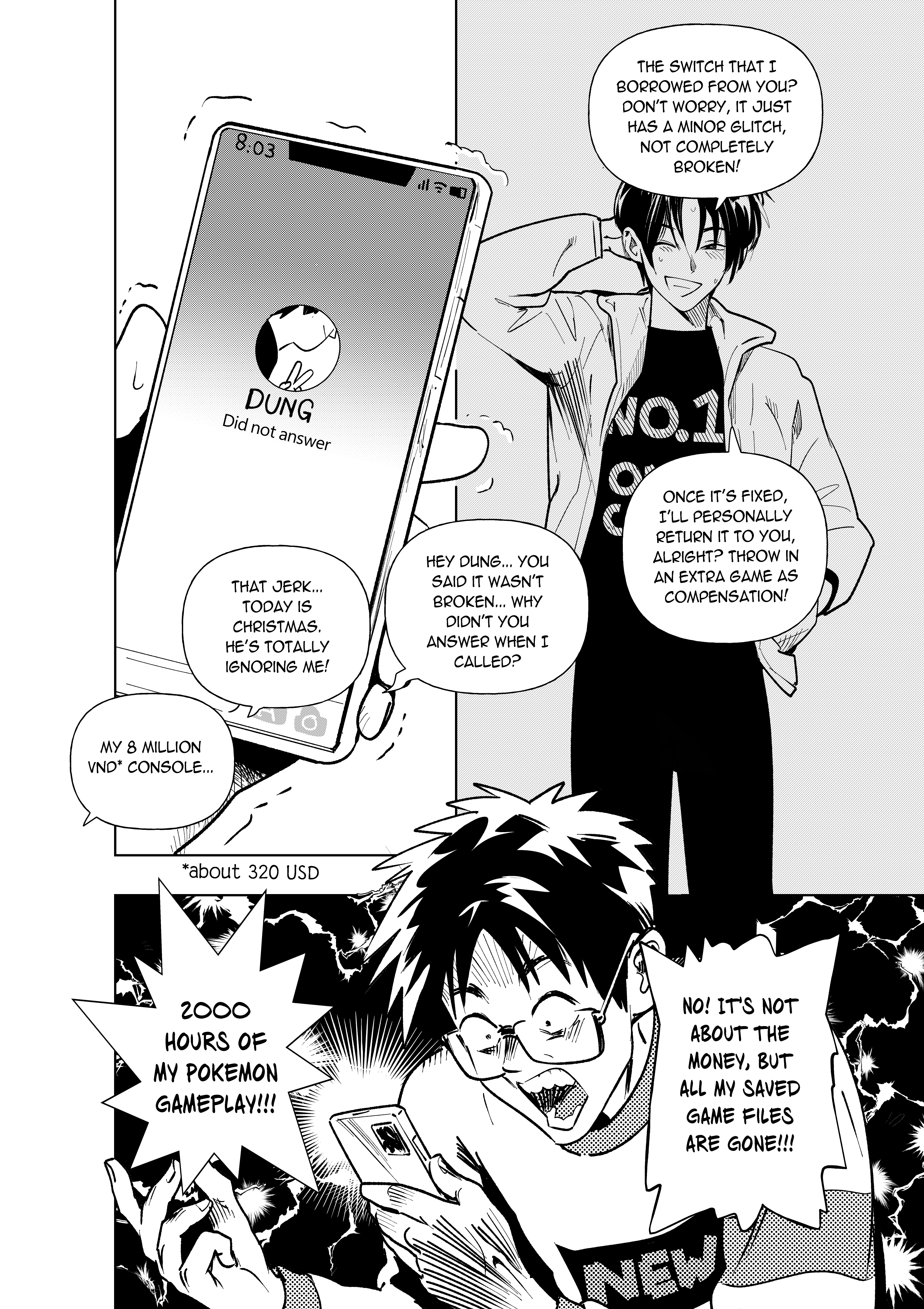 Christmas Weekend Manga: A Totally Relatable Christmas Story (One-shot)
