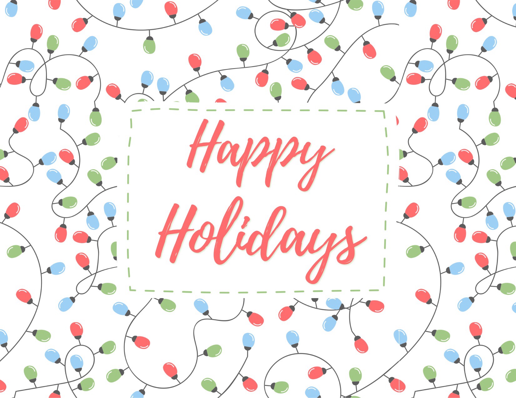 Wishing You a Joyous Holiday Season