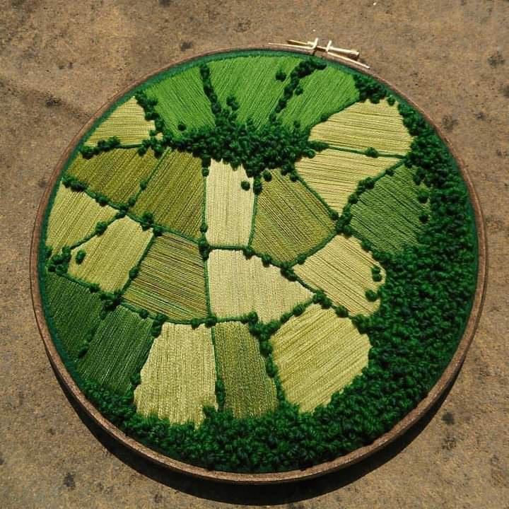 Breathtaking Embroidery Masterpieces of Scenic Landscapes