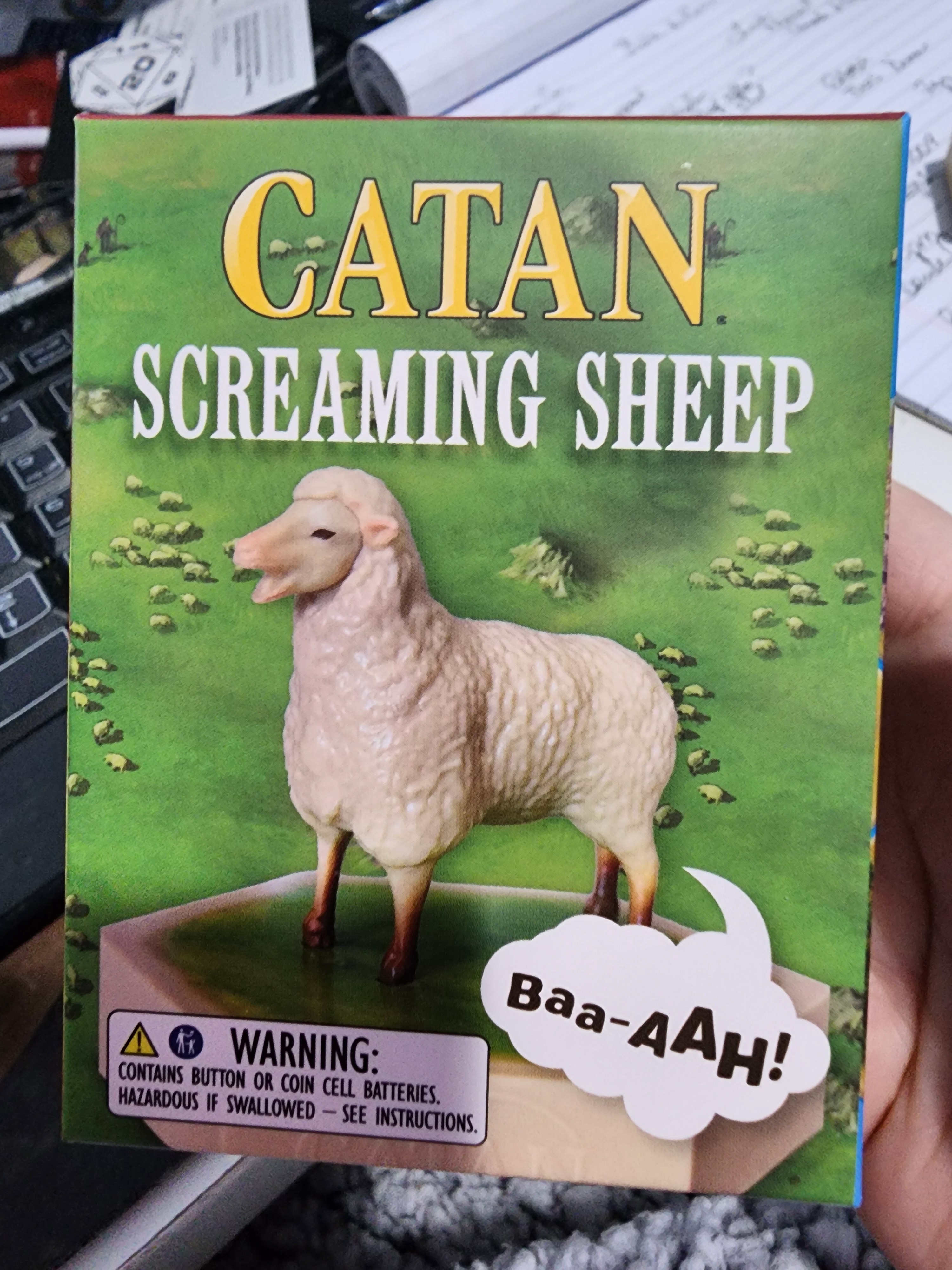 Just a Sheepish 'Baaaaah' Moment