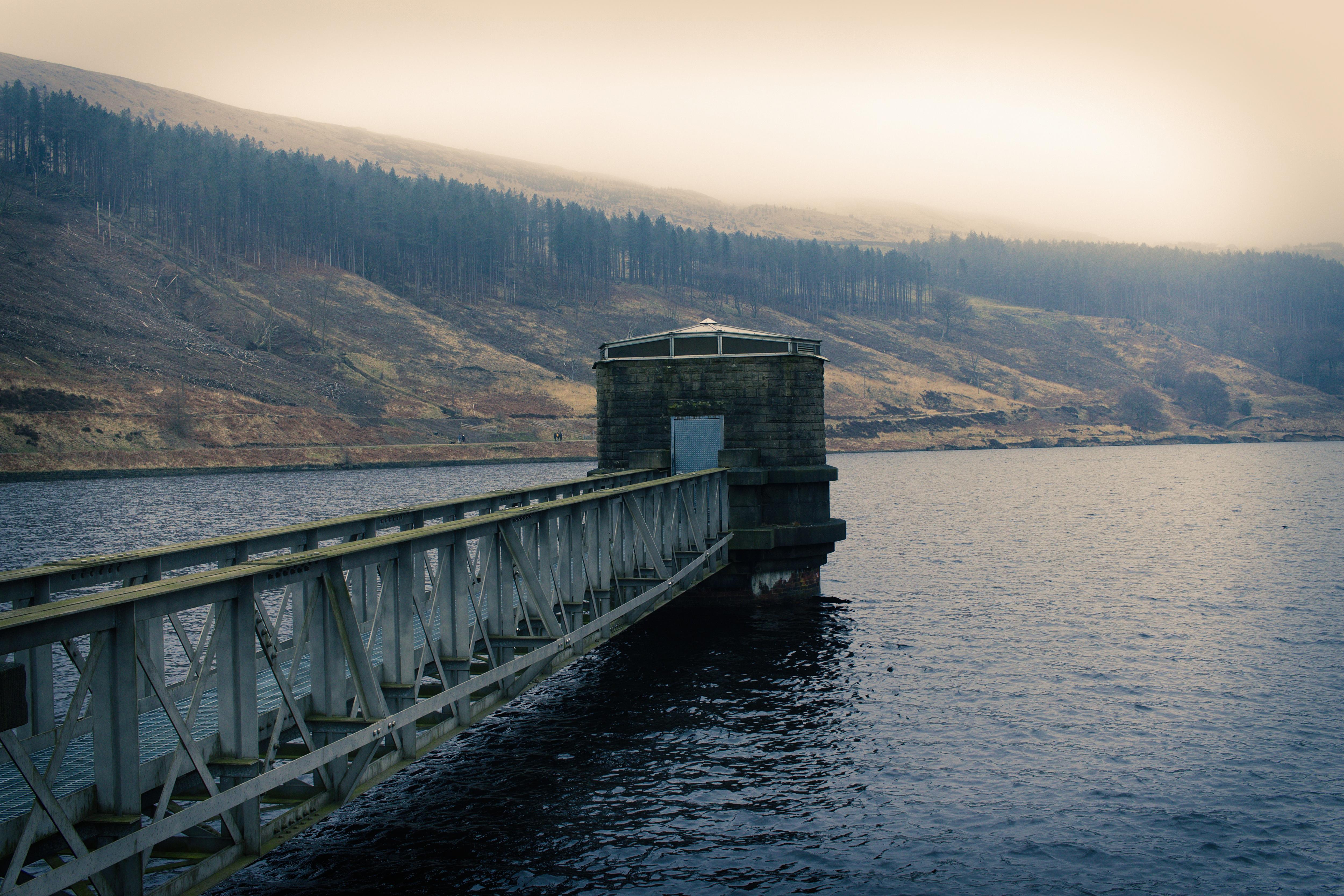 Exploring the Dove Stone Reservoir Bridge