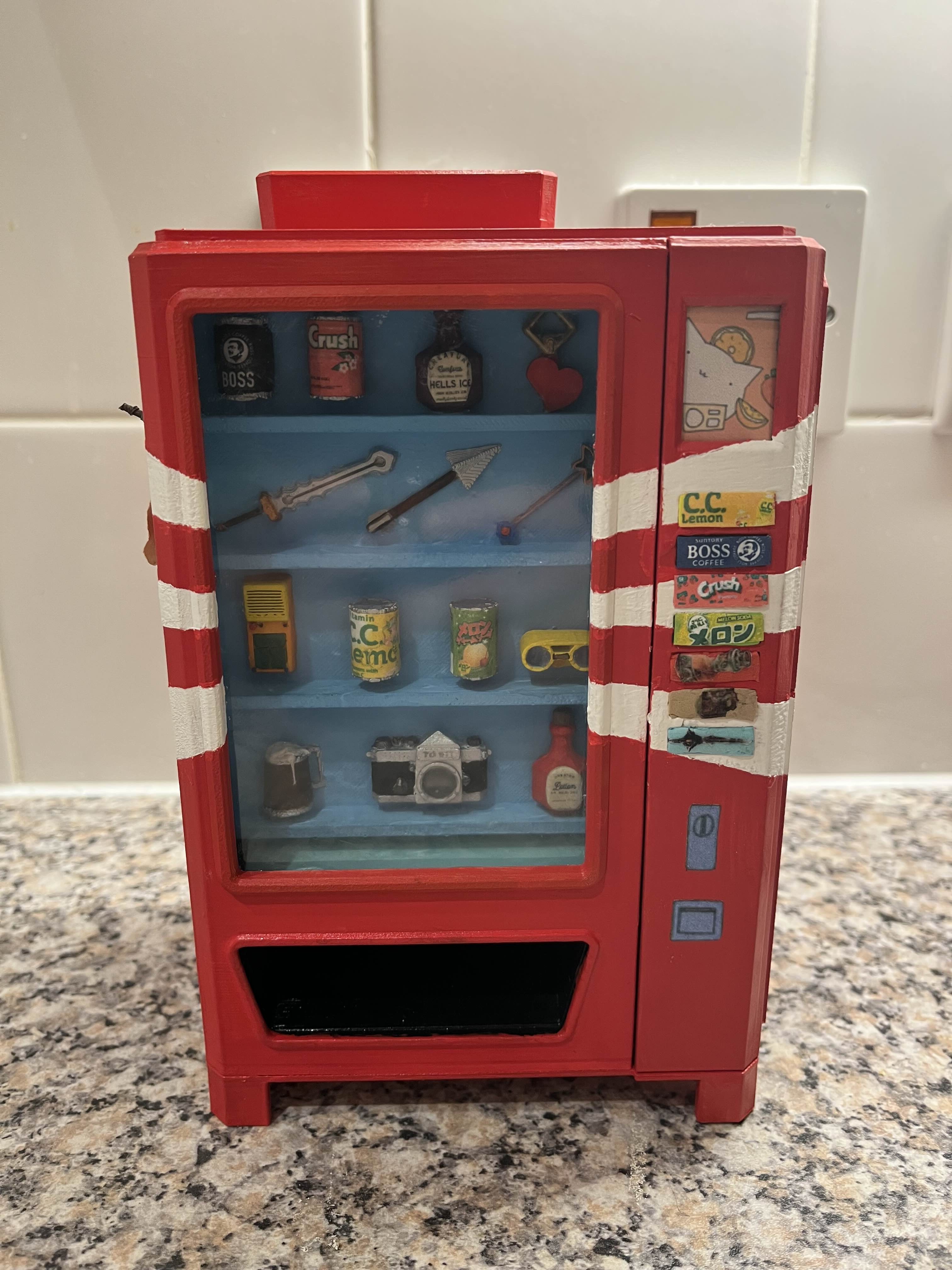 The ultimate Vending Machine Dice Tower