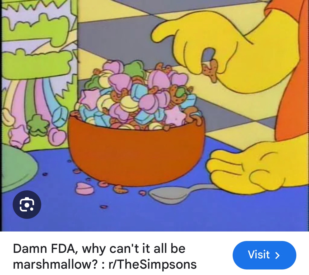 It's the real FDA! Can you believe it?