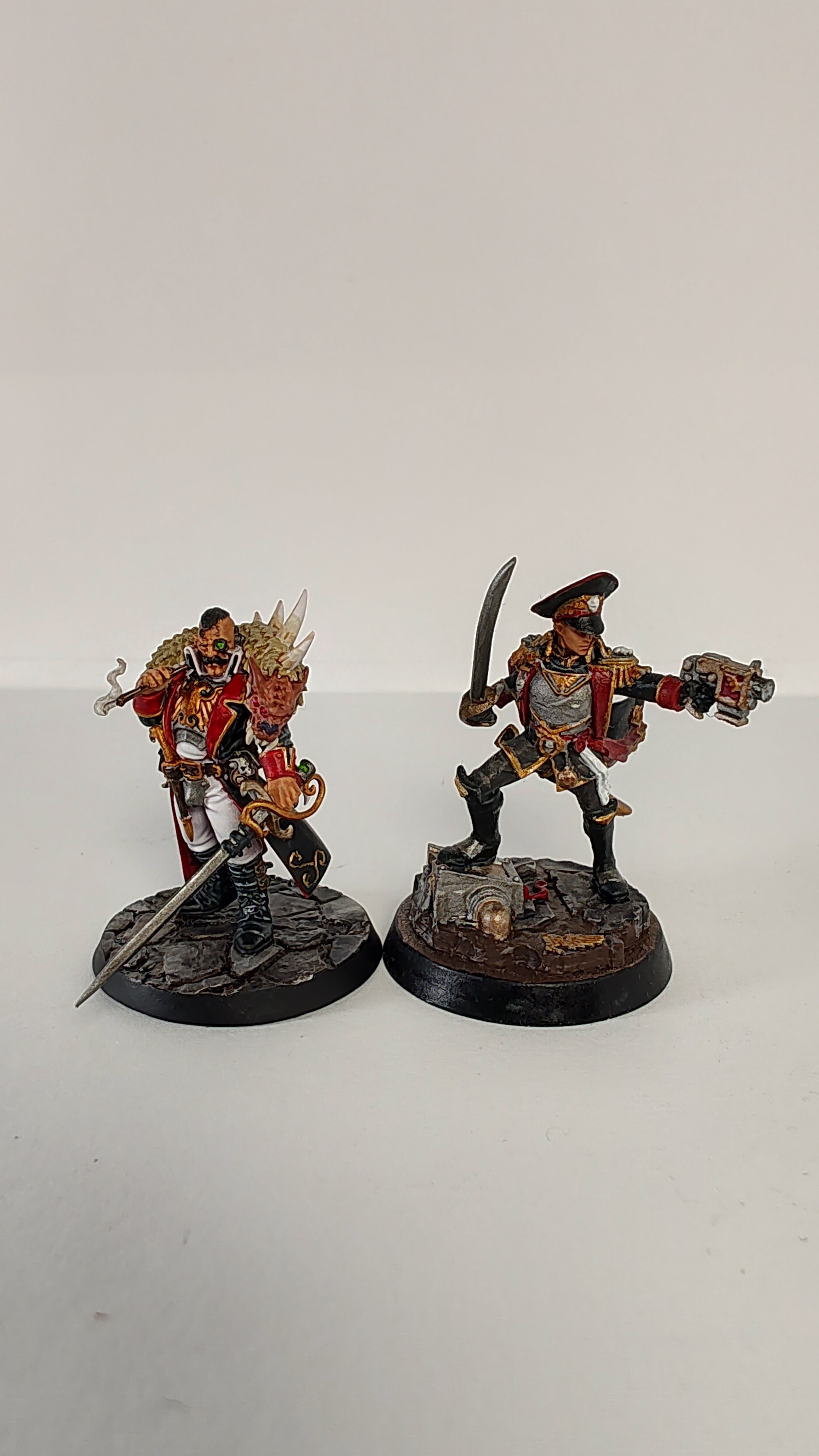The dynamic duo: Janus Draike and Severina Raine
