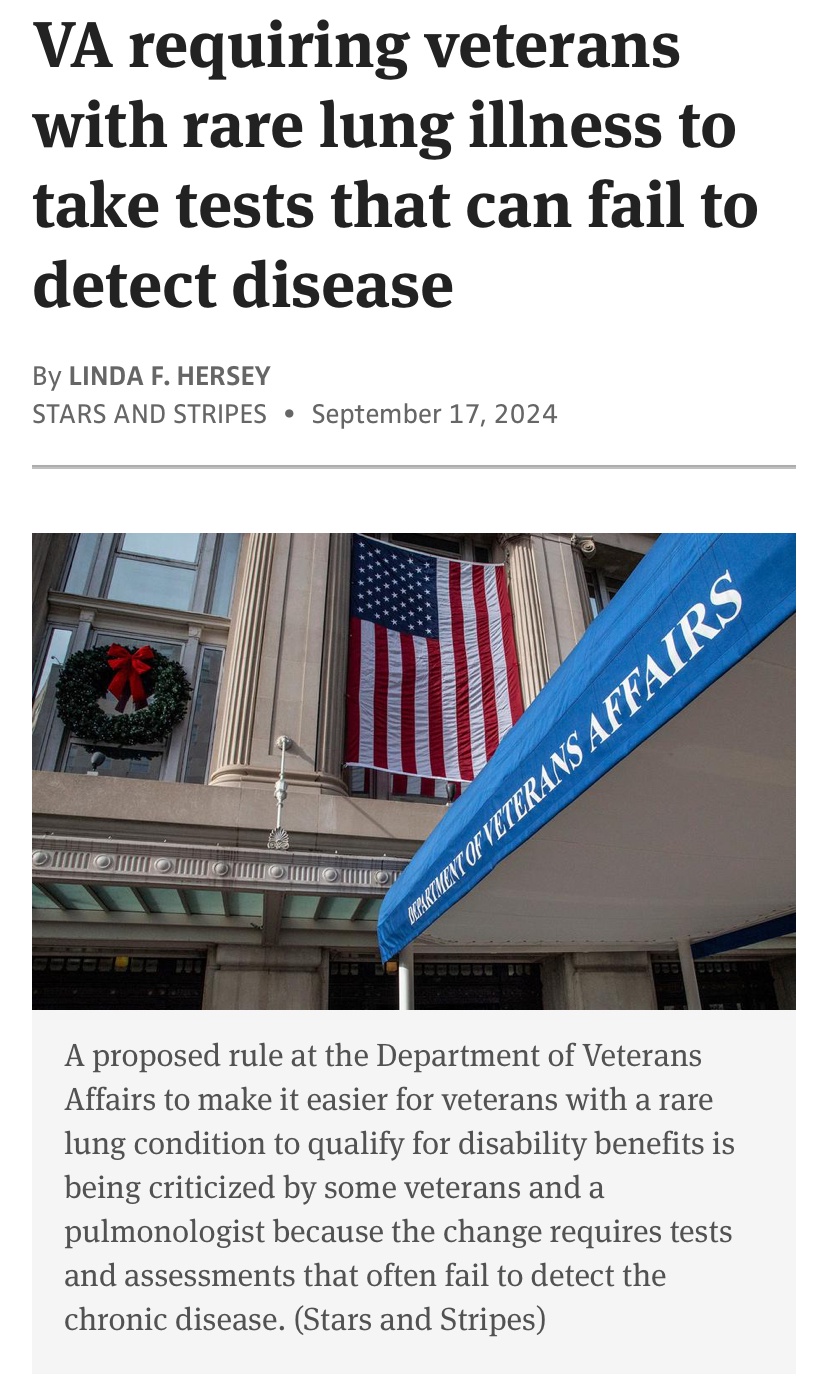 Another Veteran Gets the Short End from the VA