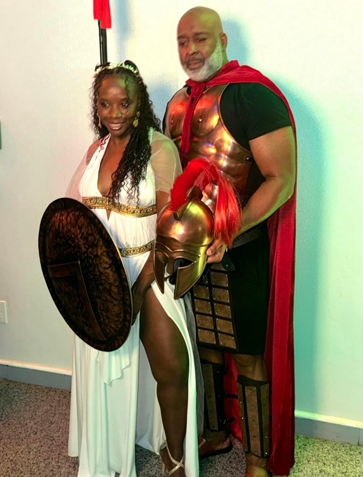Unveiling My Epic Spartan Costume
