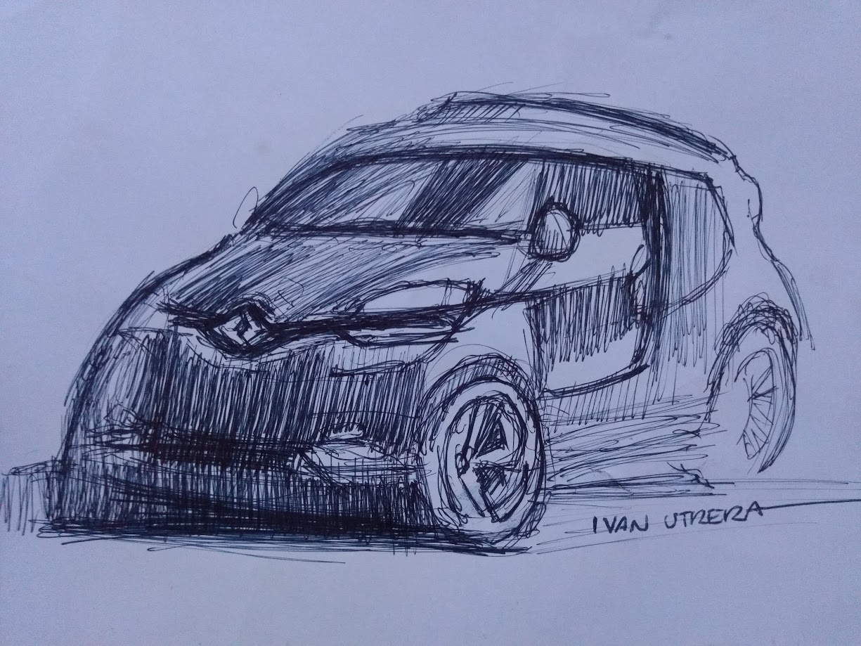 Sketching a Dream Car