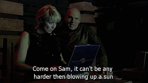 My all-time favorite sci-fi series: Stargate SG-1.