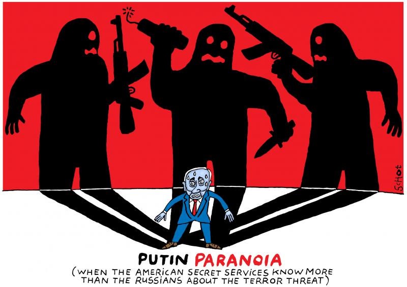 A Humorous Take on Putin: The Caricature