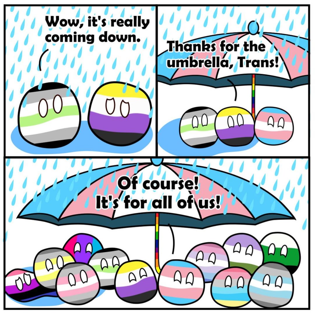 Exploring the Transgender Umbrella: A colorful perspective.