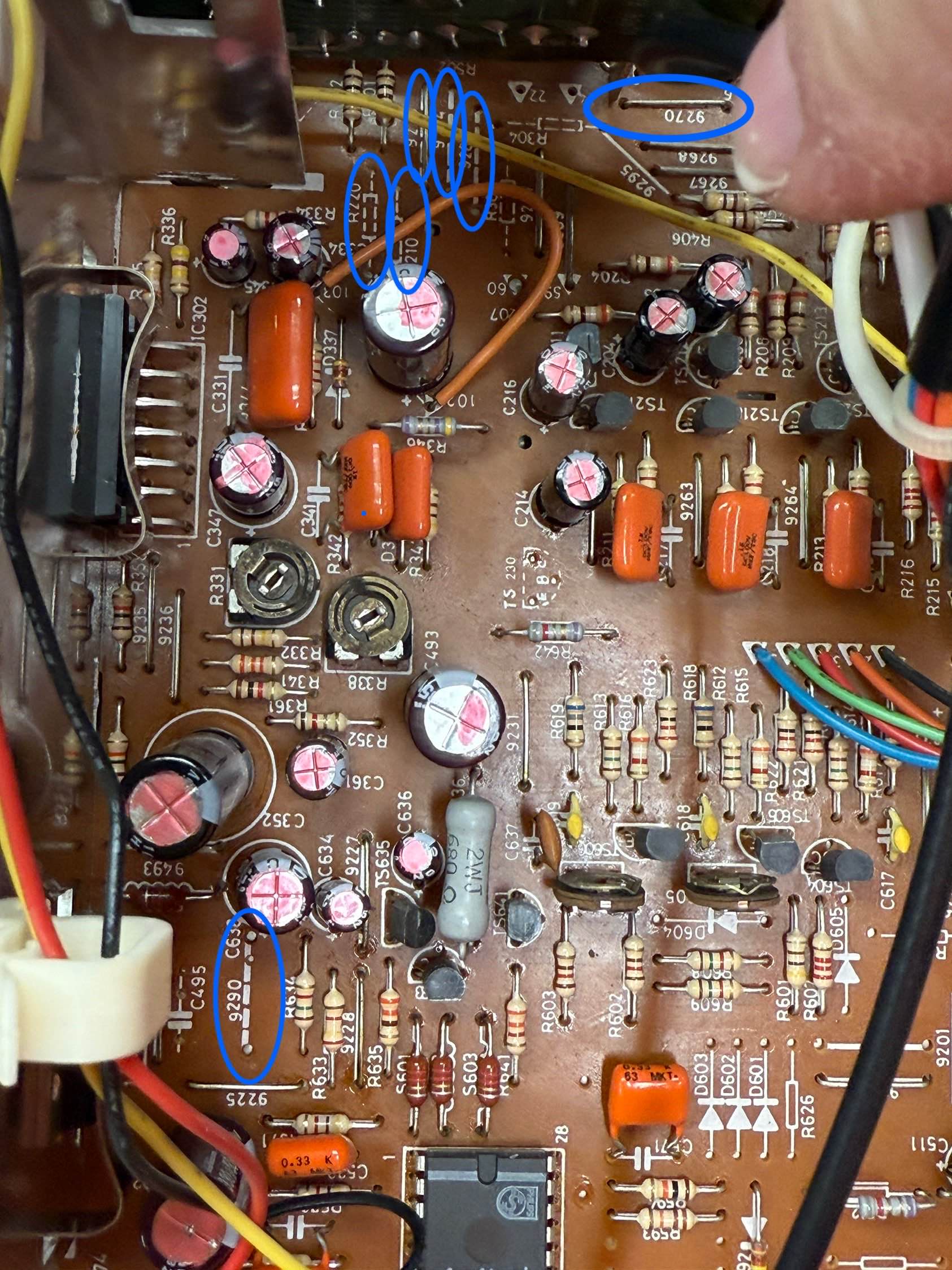 Mapping the 1084S SCART Mod Component Locations