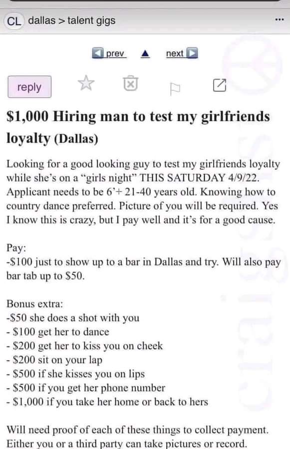 The Ultimate Girlfriend Test