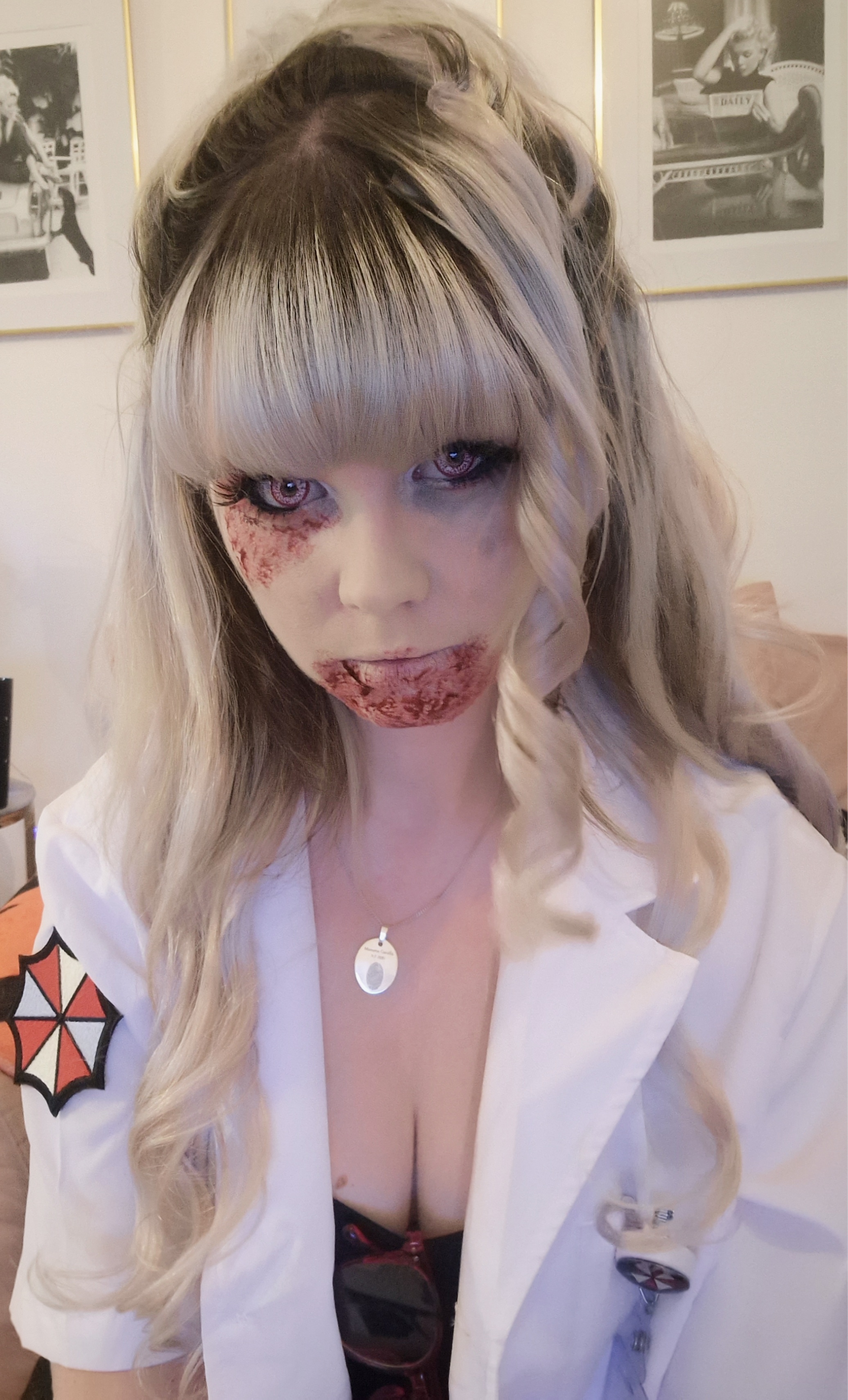 Going as a Resident Evil Scientist for Halloween!