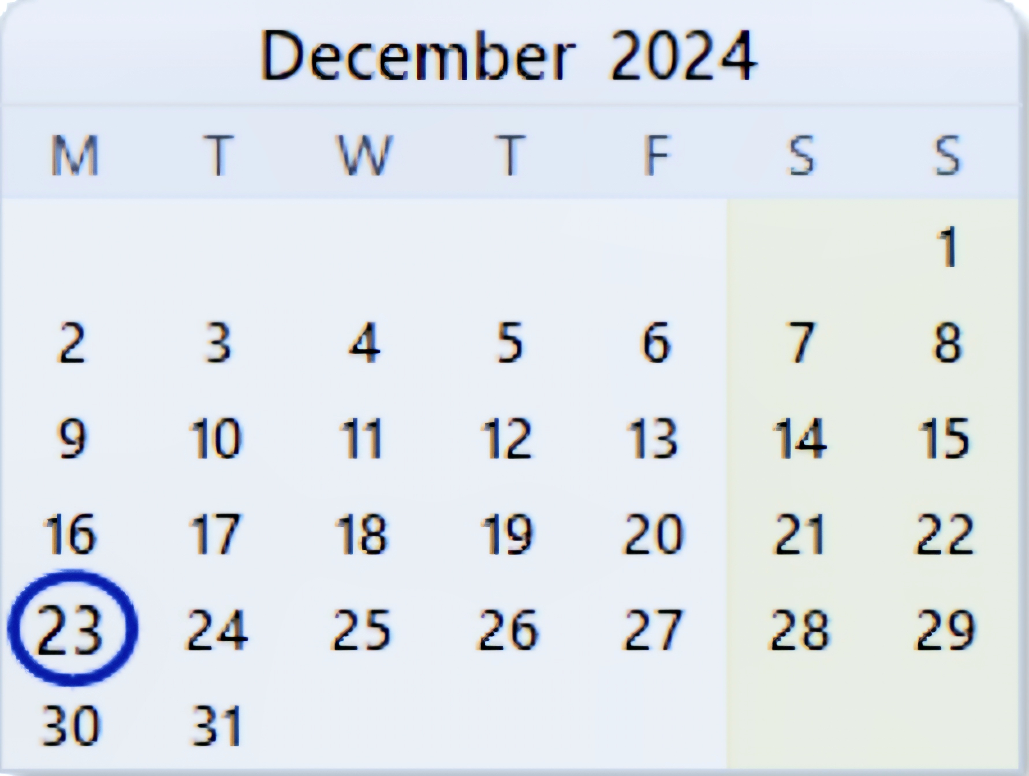 Can you believe it? Tomorrow is already Christmas Eve!