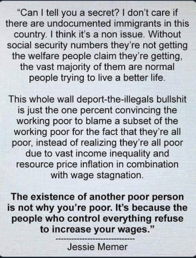 It's the greedy rich folks causing all the trouble!