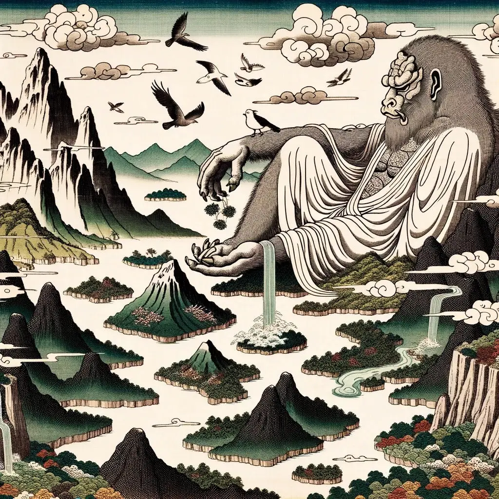 Exploring World Mythology: Meet the Daidarabotchi from Japanese Folklore!