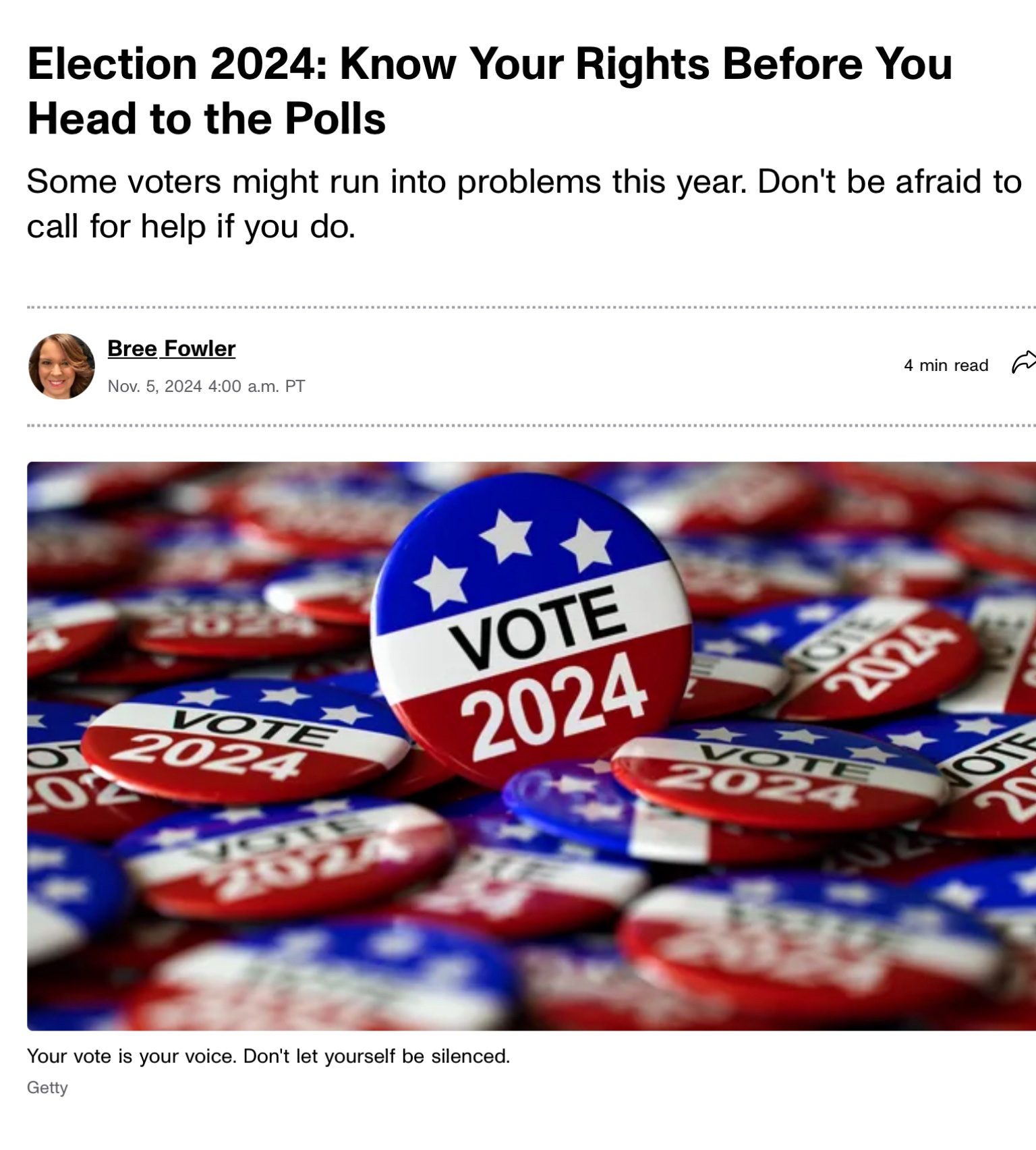 Empower yourself: Know your rights and vote!