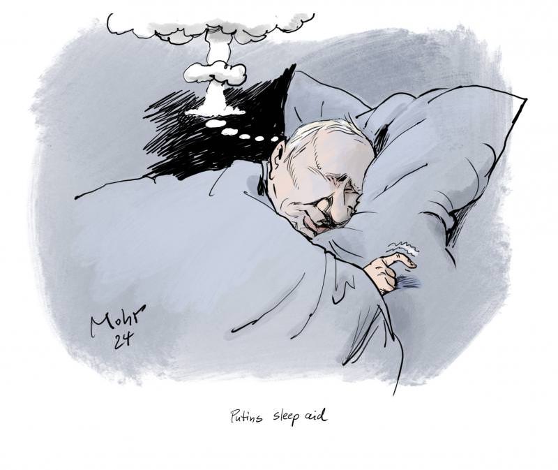 A Humorous Take on Putin: The Caricature