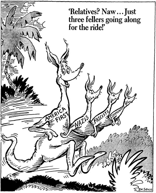 Unexpectedly Relevant: Dr. Seuss Political Cartoons from WWII