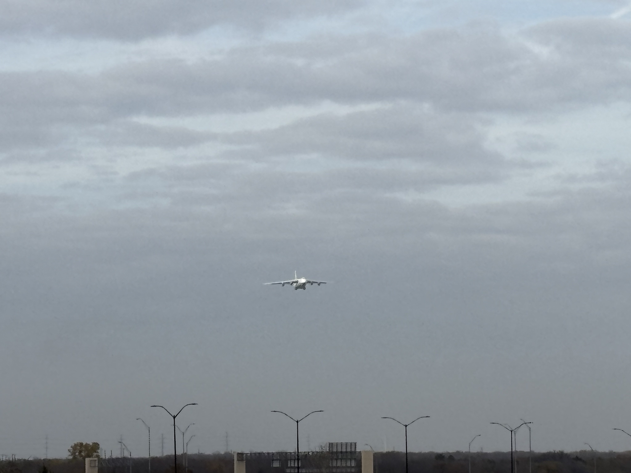 Witness the Massive Antonov Touchdown at DFW