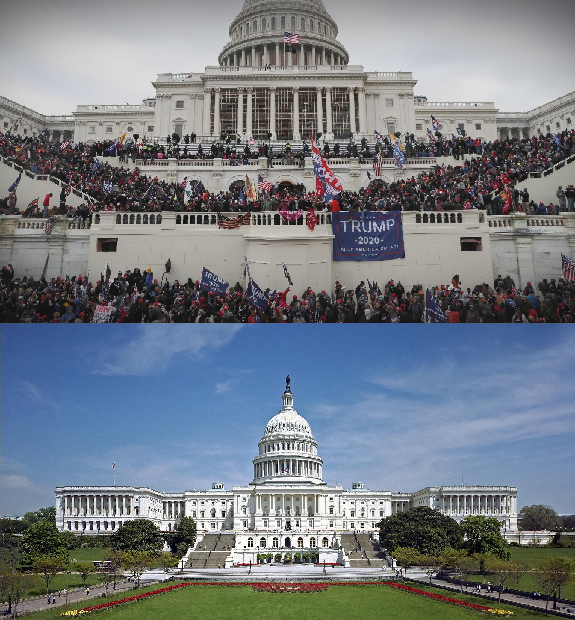 A Day of Peace: No Windows Broken, Thanks to Democrats