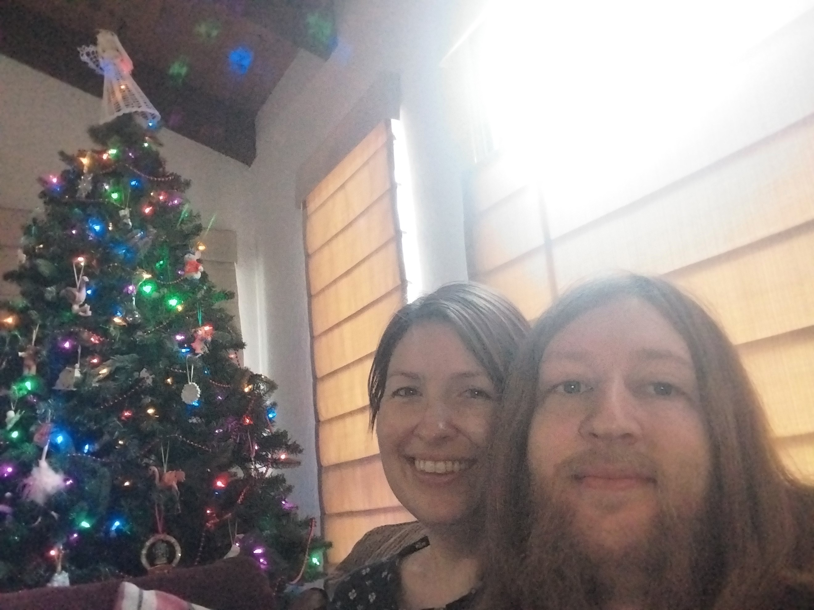 Christmas Selfie with a Hilarious Bloopers Reel