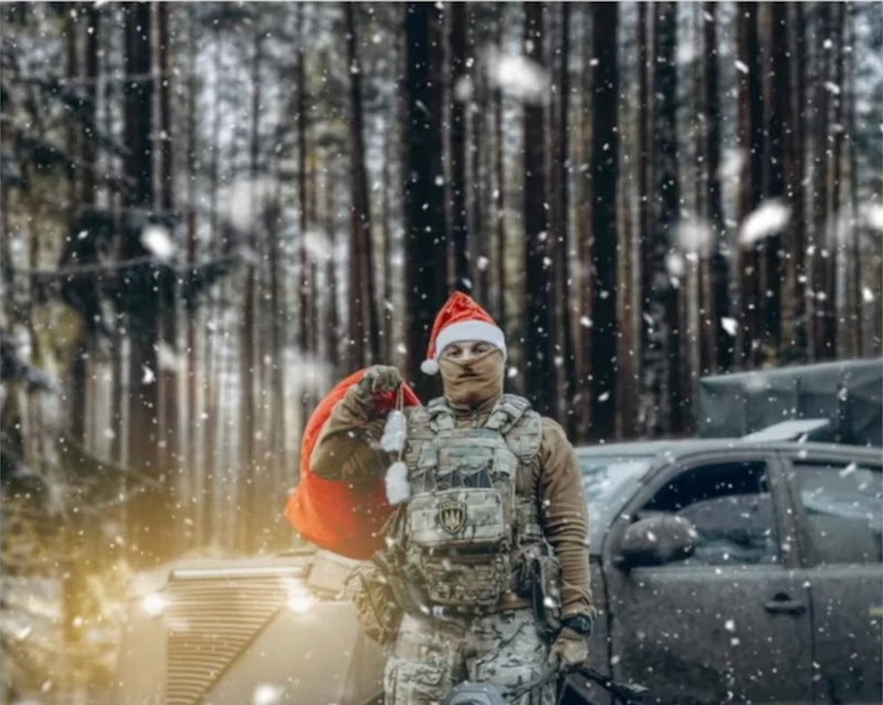 Sending Christmas Wishes All the Way from Ukraine!