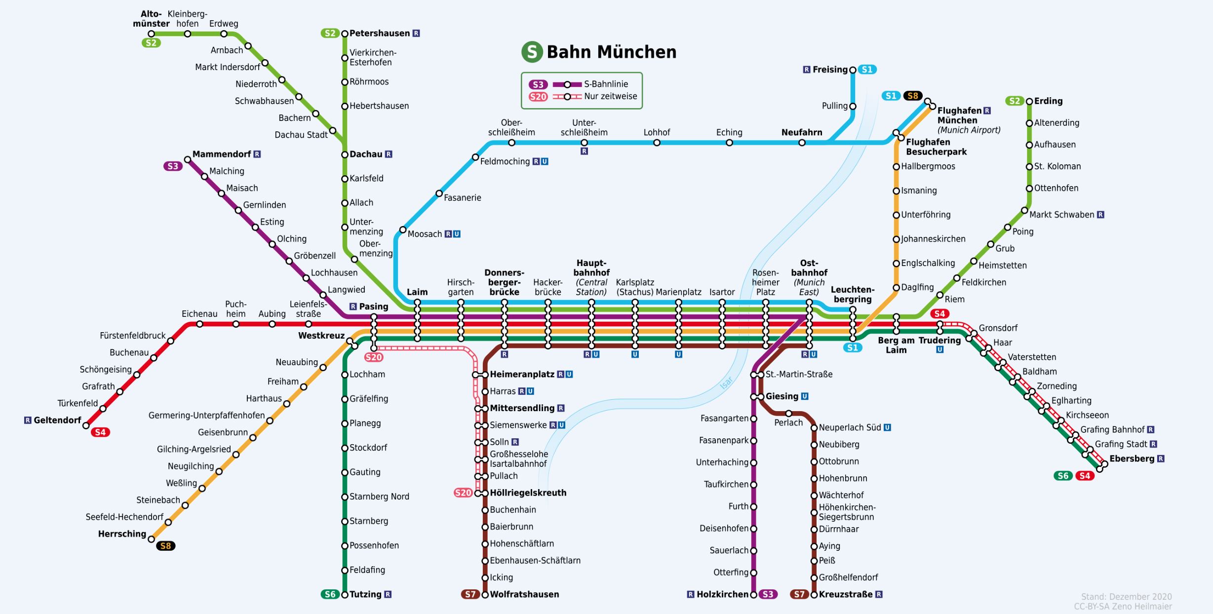 A Visual Journey Through Munich's S-Bahn