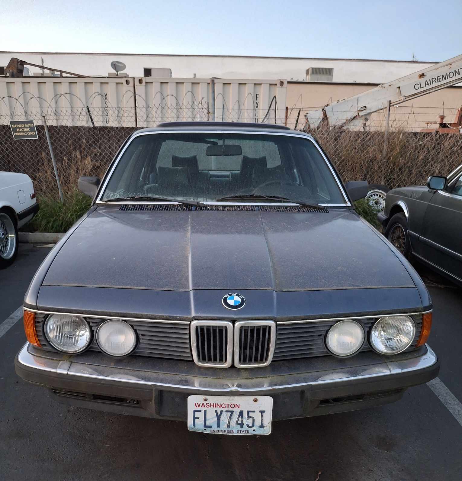 Classic beauty: The 1984 BMW 745i European Turbo.