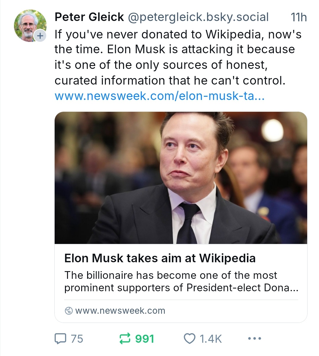The Crybaby Strikes Again: Wikipedia Under Attack!