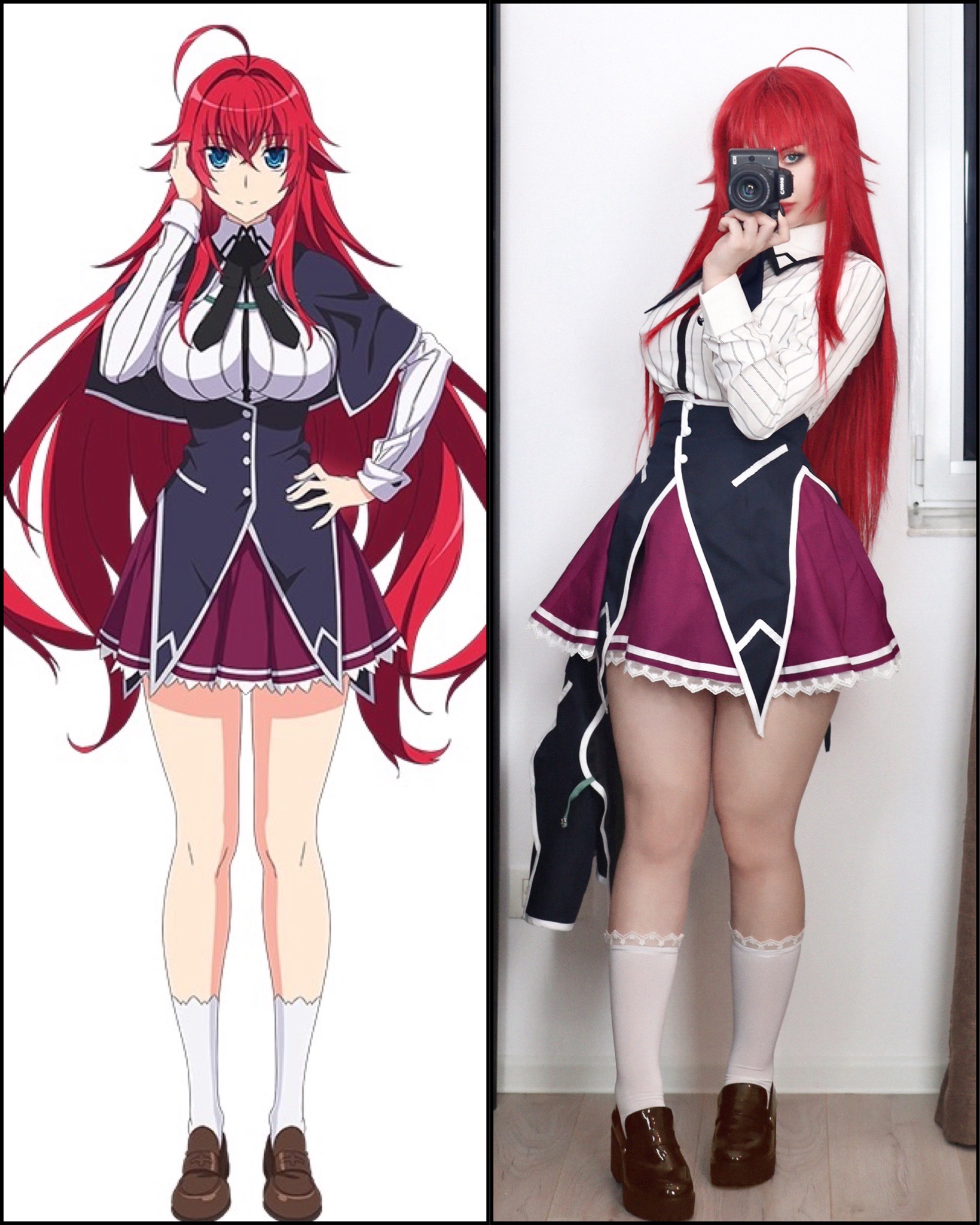 Stunning Rias Gremory Cosplay Showcase