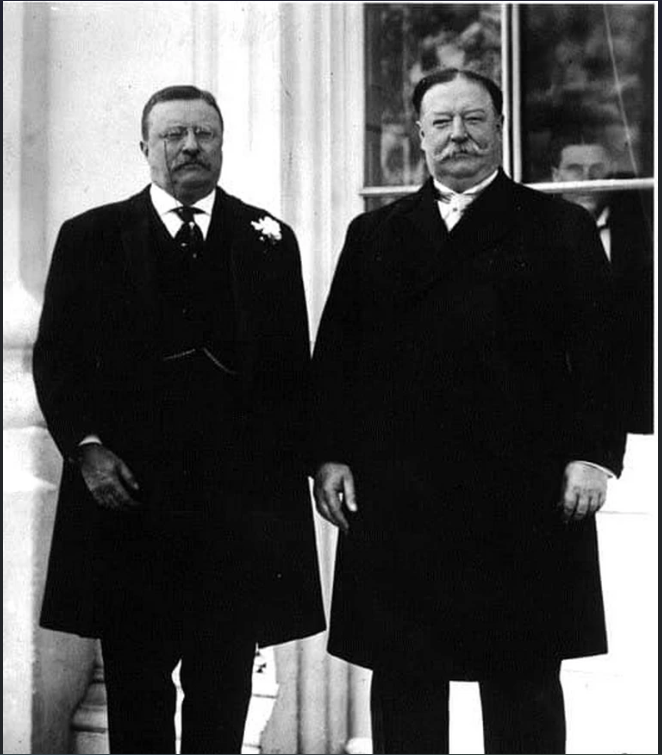 A Historic Moment: Taft and Roosevelt Celebrate Inauguration Day in 1909