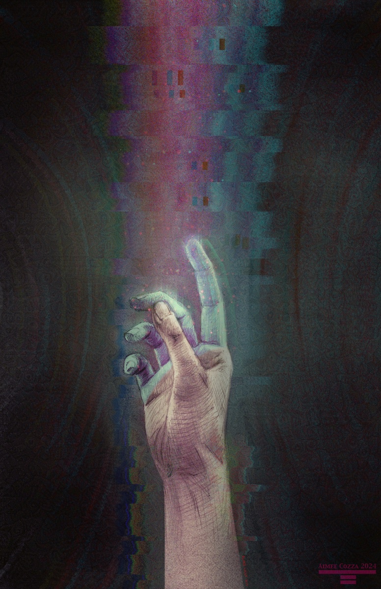 My Original Artwork: "First Contact"