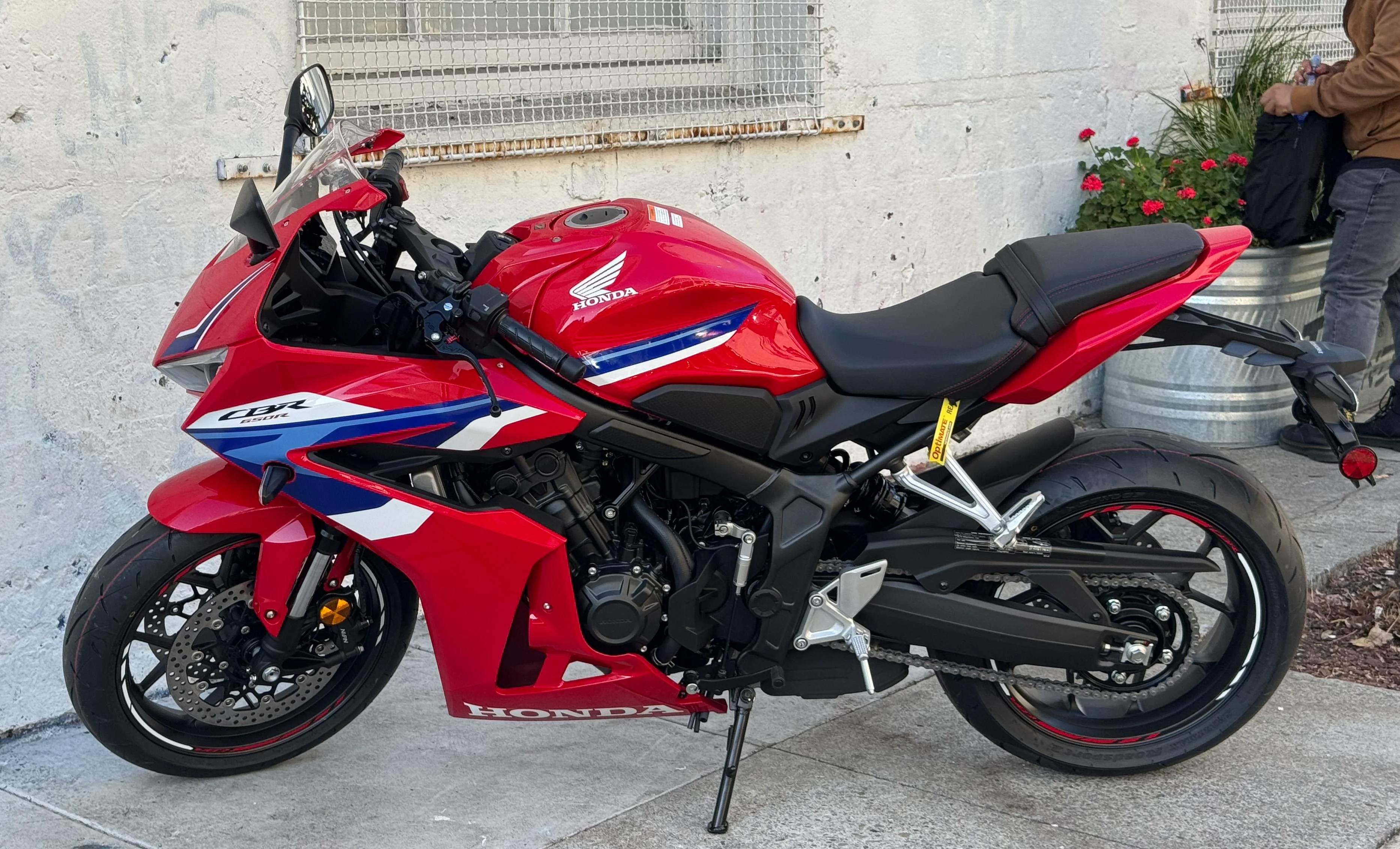 Guess Who's Back on Two Wheels!