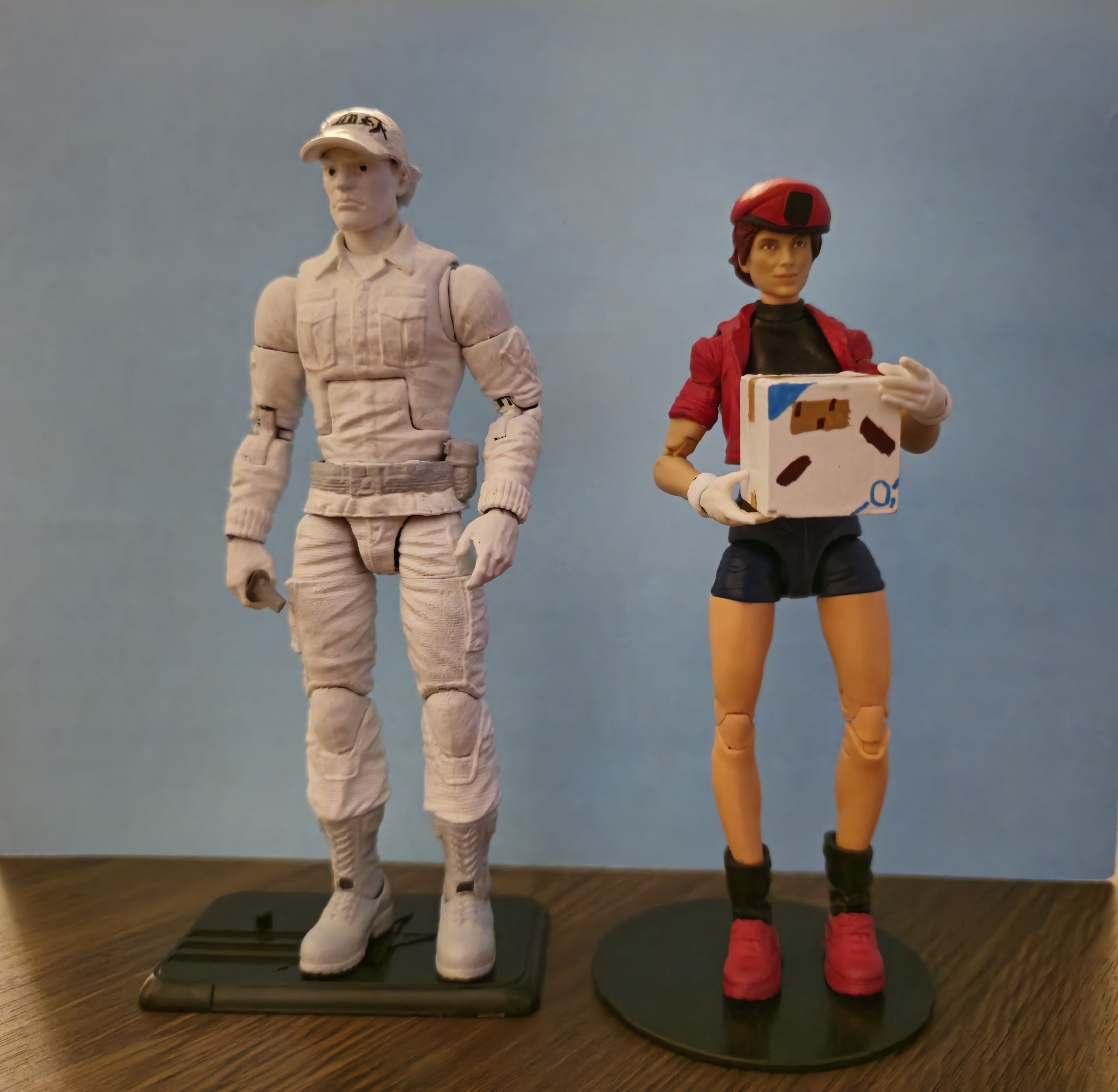 Unique Custom Figures from Cells at Work