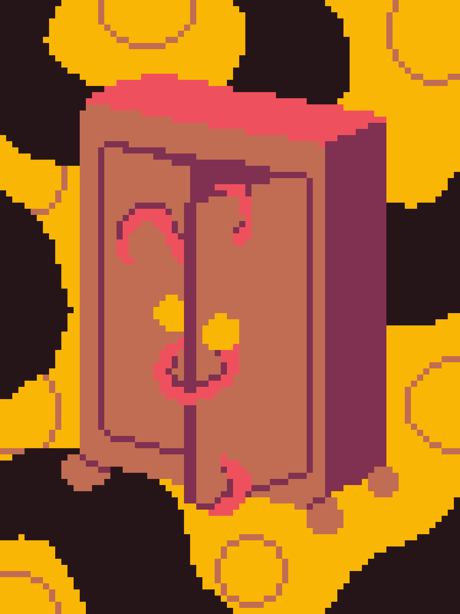 Pixel Art of a Shelf Mimic: A Creative Twist
