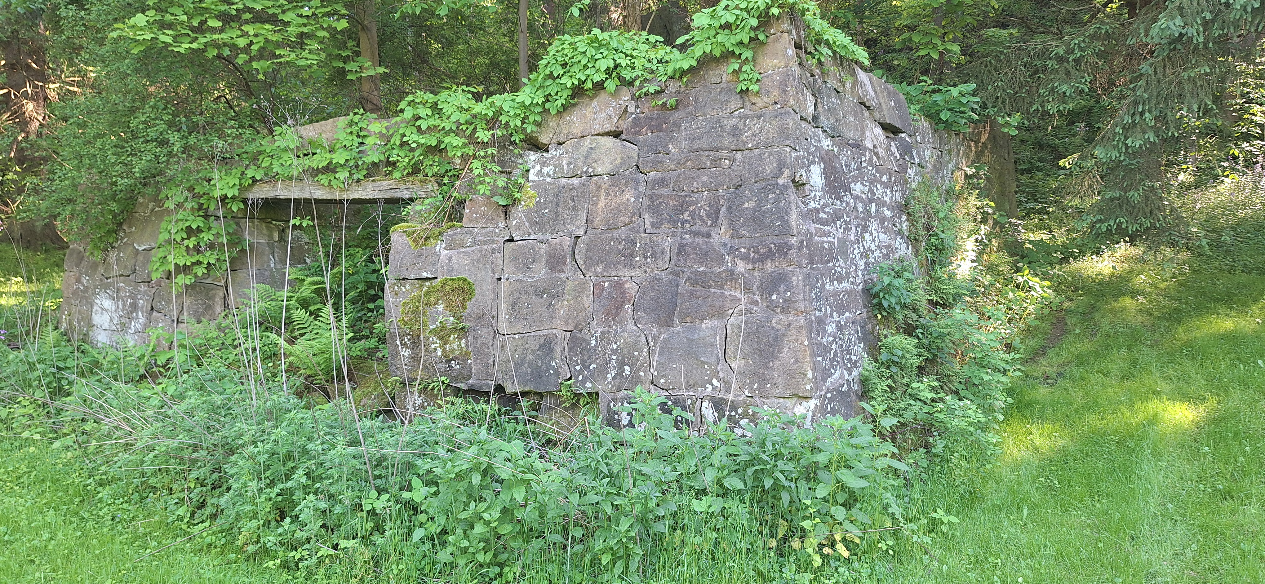 The Historic Rebecca Furnace in New Lisbon, Ohio