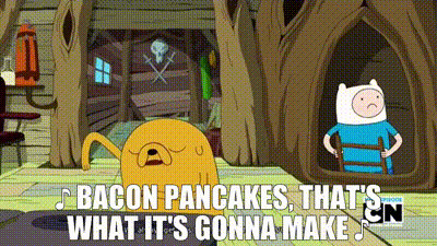 Delicious bacon pancakes to satisfy your cravings!