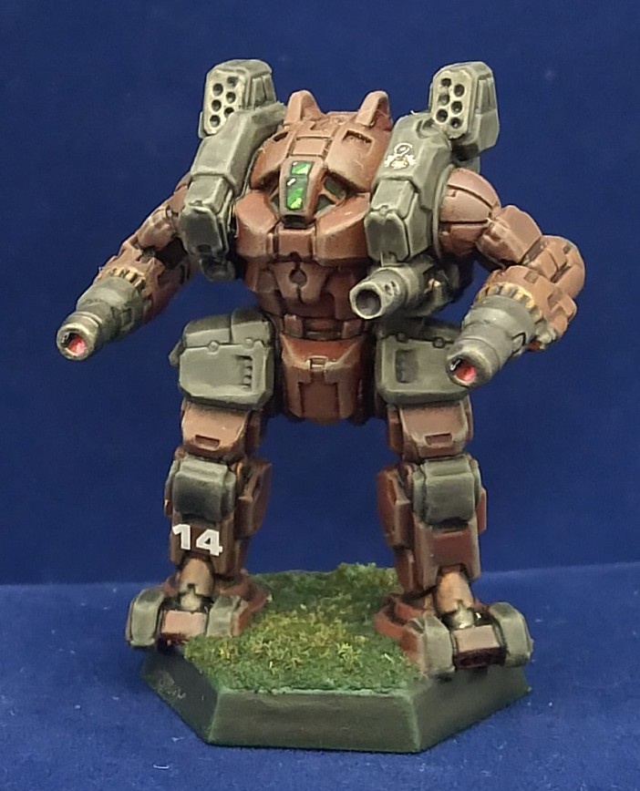 Battletech: The mighty Clan Goliath Scorpion Rho Galaxy's Crockett