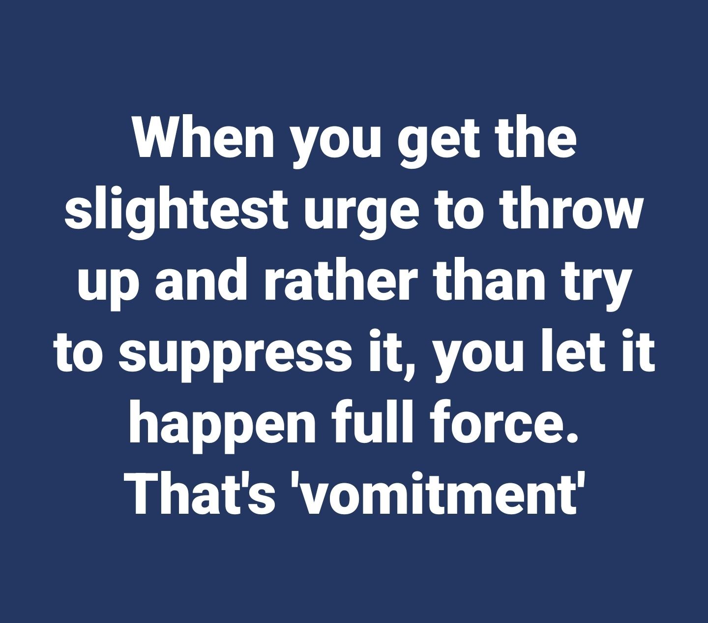 The True Meaning of Vomitment Explained