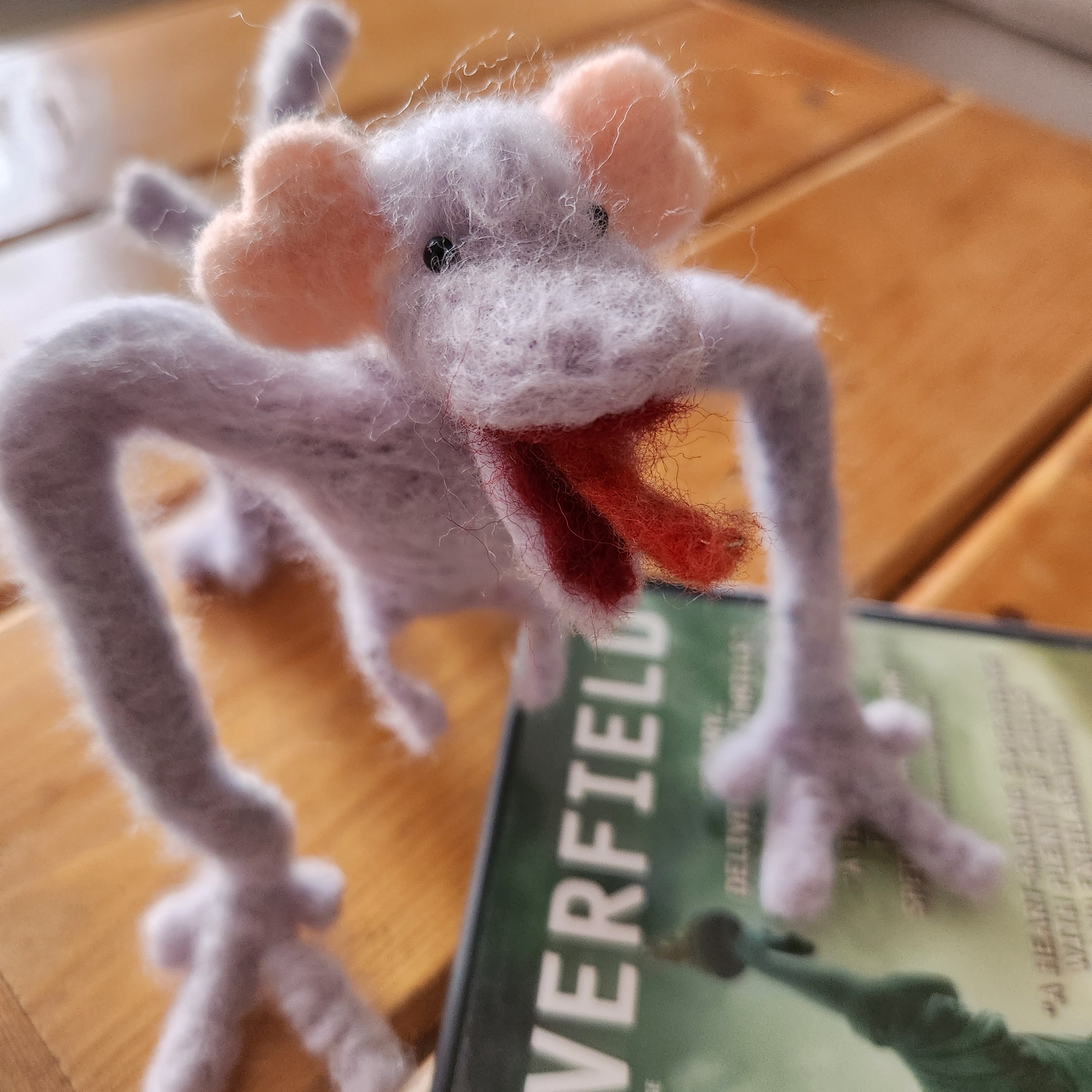 Did I Just Unwrap the Ultimate Gift? A Custom Felt Clovie from Cloverfield!