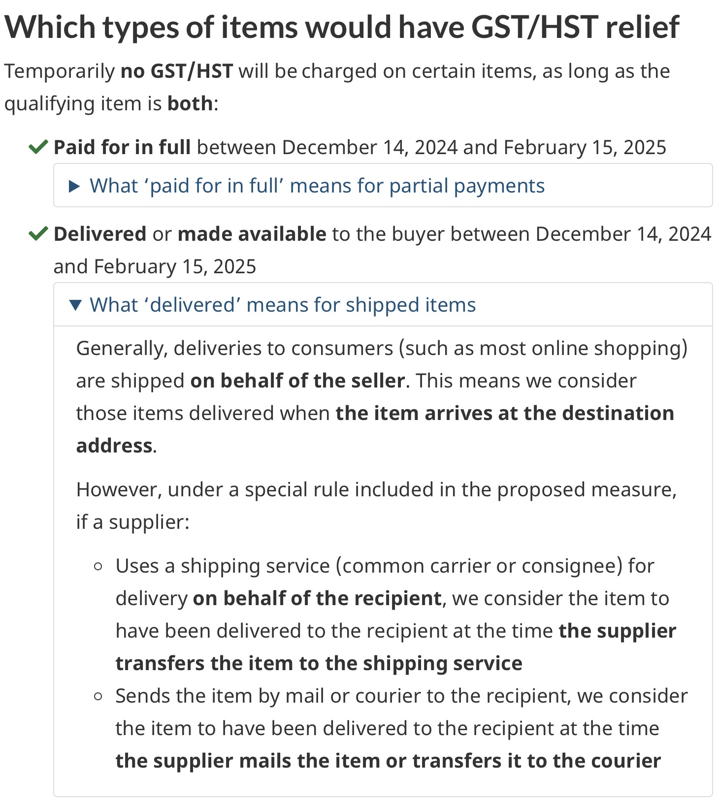 Grateful for a Little Canadian Tax Break