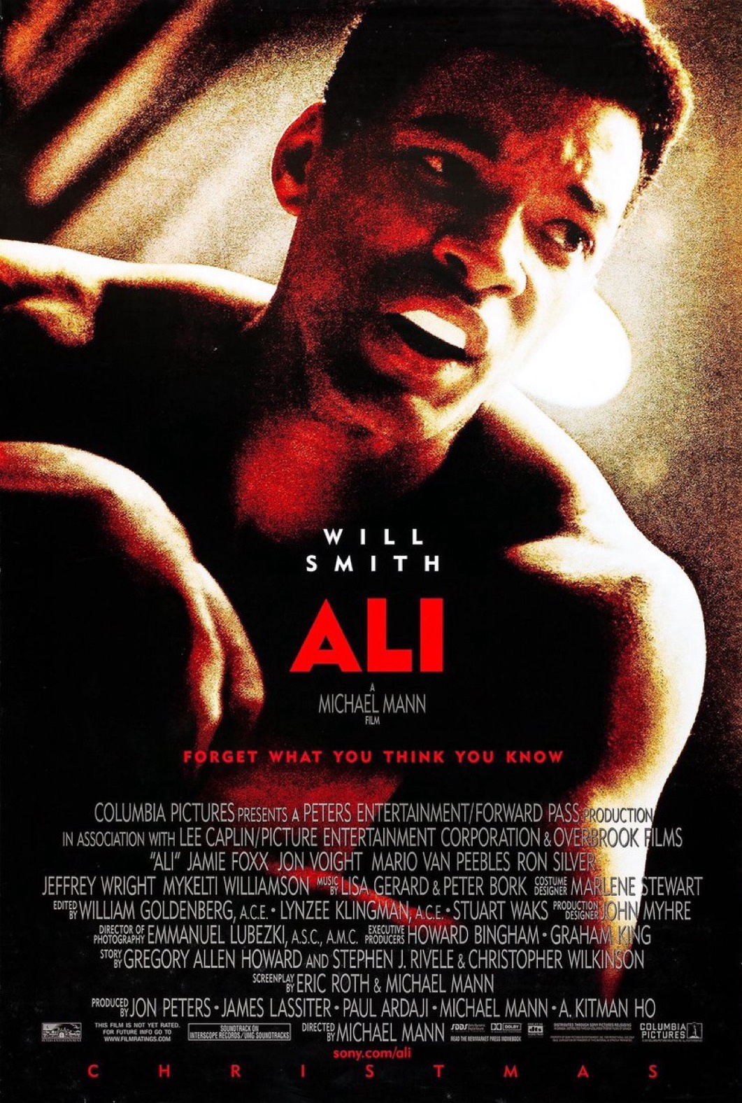 'Ali' featuring Will Smith hit theaters 23 years ago on December 25, 2001.