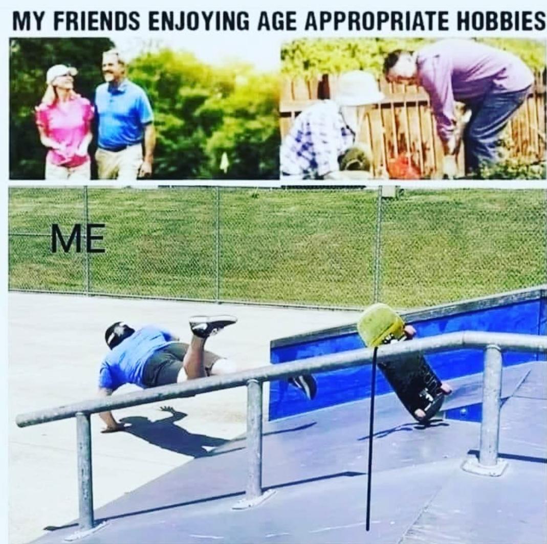My Friends Embracing Hobbies That Suit Their Age