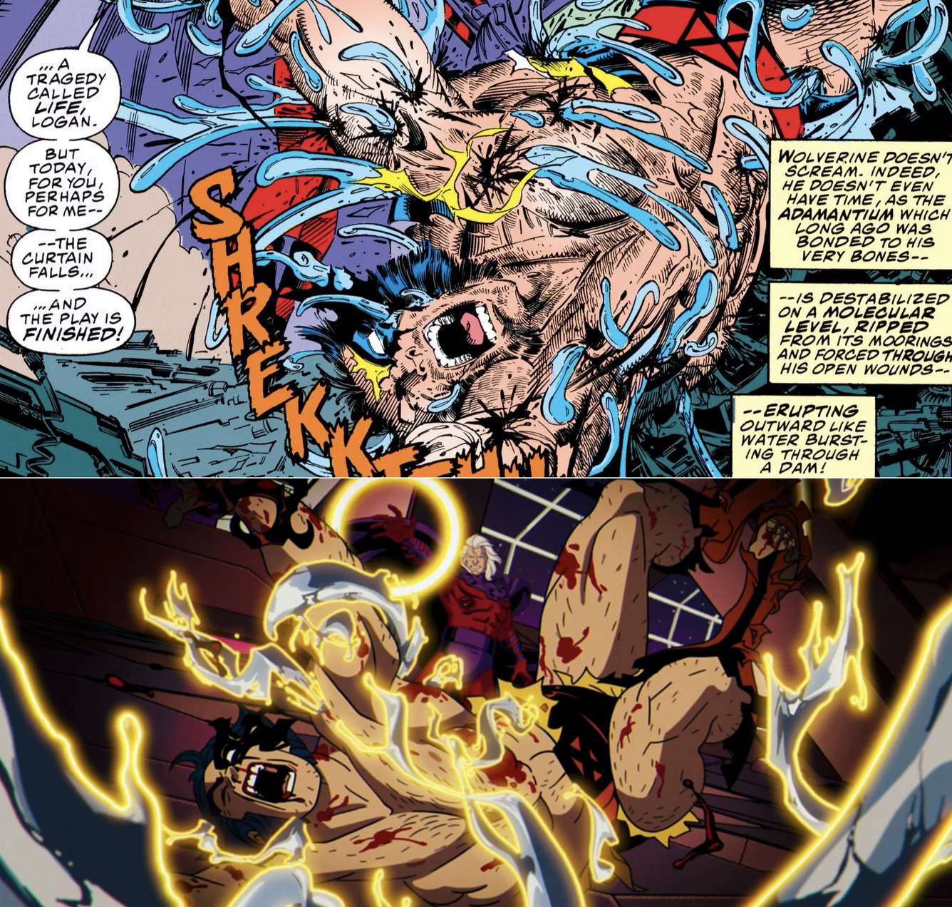 When Wolverine's Adamantium Gets Ripped Out