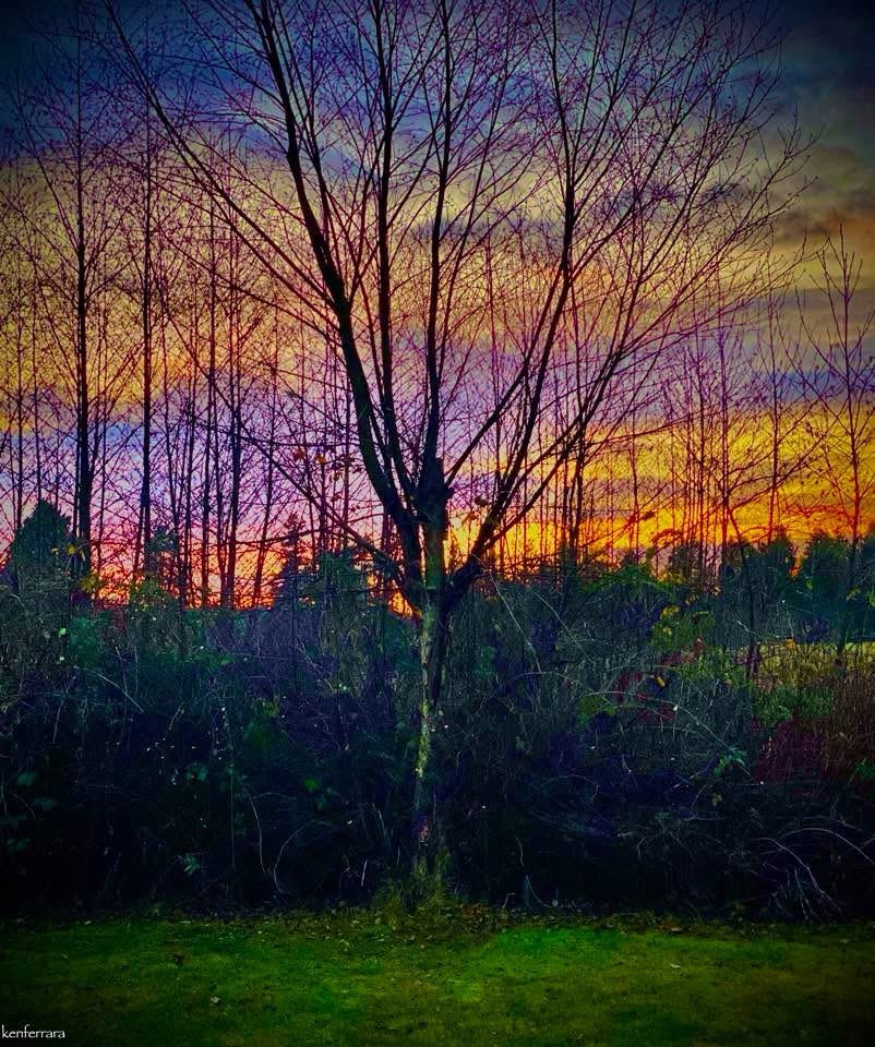 A breathtaking sunset view