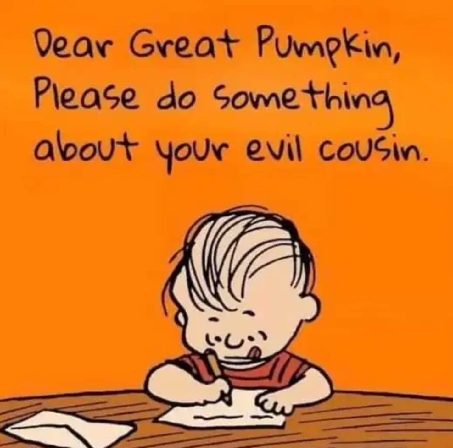 A Heartfelt Prayer to the Great Pumpkin