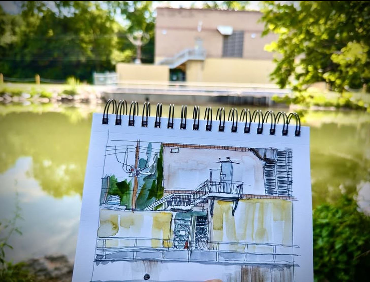 Art in Nature: Capturing the Beauty of Creekside Sketching